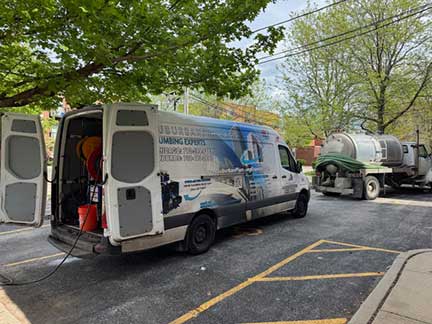 Plumber in Summit Illinois performing plumbing repair and maintenance work