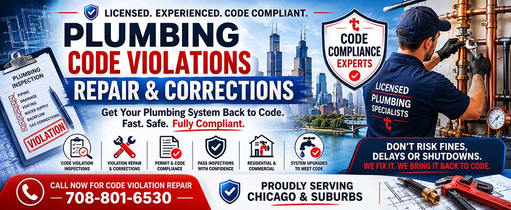 plumbing code violations chicago illinois