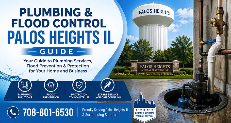 plumbing flood control palos heights illinois