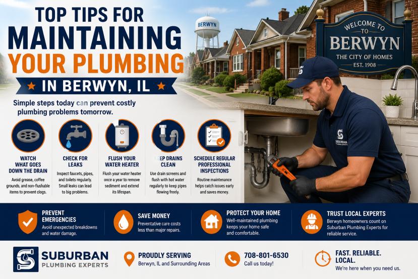 plumbing maintenance berwyn illinois