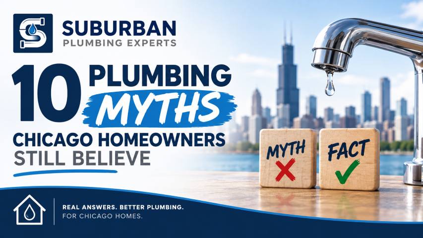 plumbing myths chicago illinois