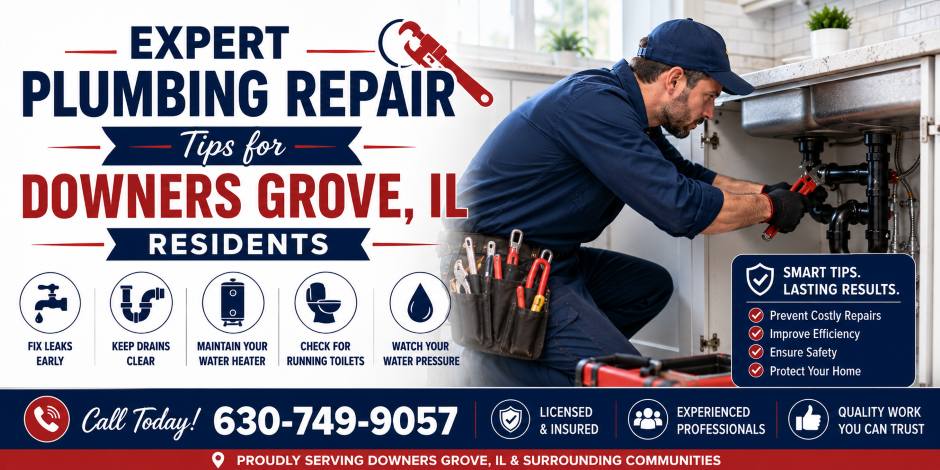 plumbing repair downers grove illinois