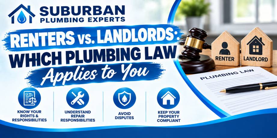 plumbing responsibilities renters vs landlords