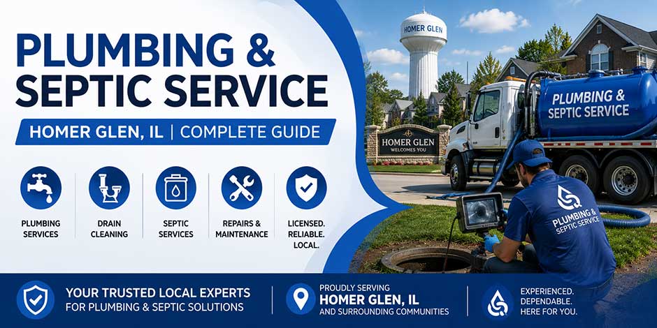 plumbing sewer services homer glen illinois