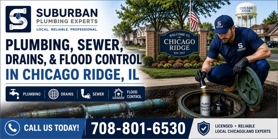 plumbing sewer drains chicago ridge illinois