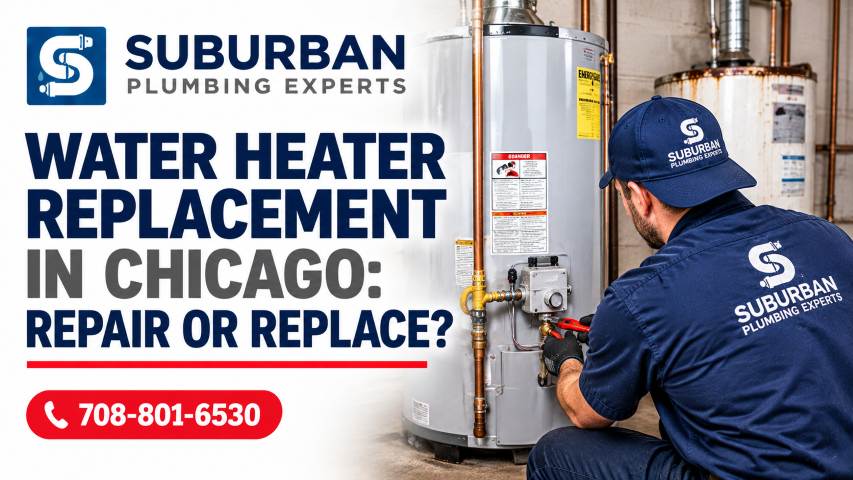 repair or replace chicago water heater