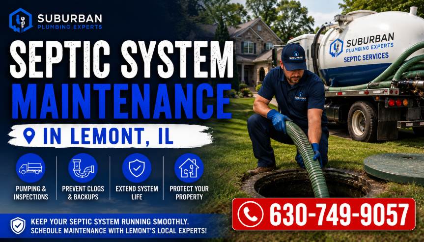 septic system maintenance lemont illinois