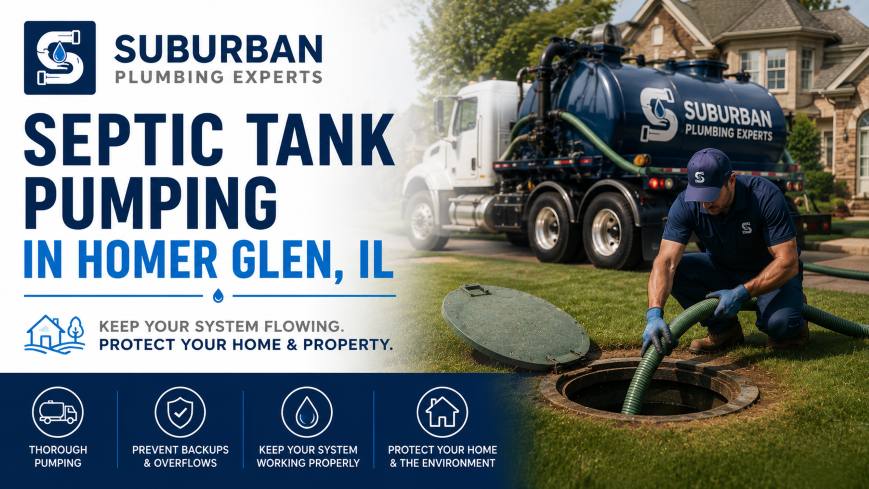 septic tank pumping homer glen illinois