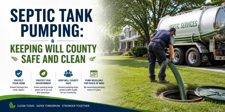 septic tank pumping will county illinois
