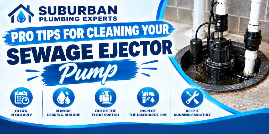 sewage ejector pump cleaning
