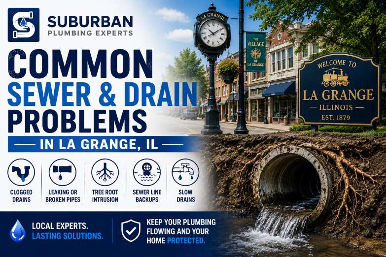 sewer and drain problems la grange illinois