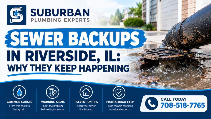 sewer backups riverside illinois