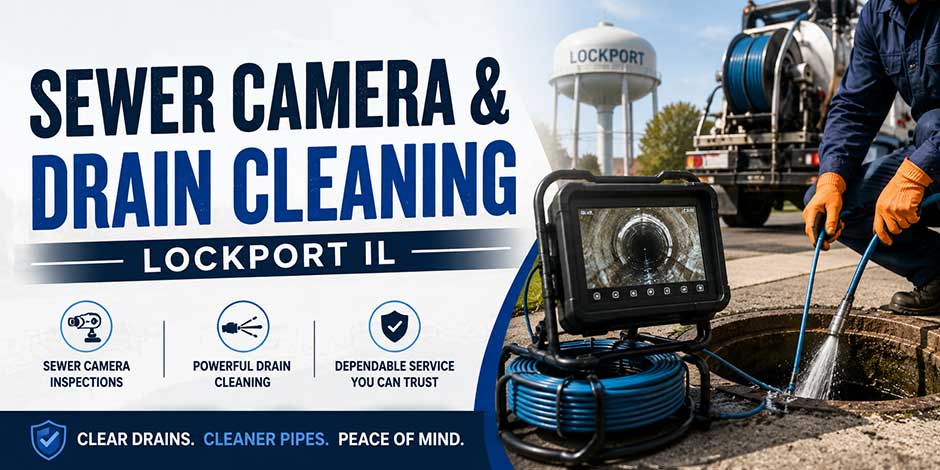 sewer camera drain cleaning lockport illinois