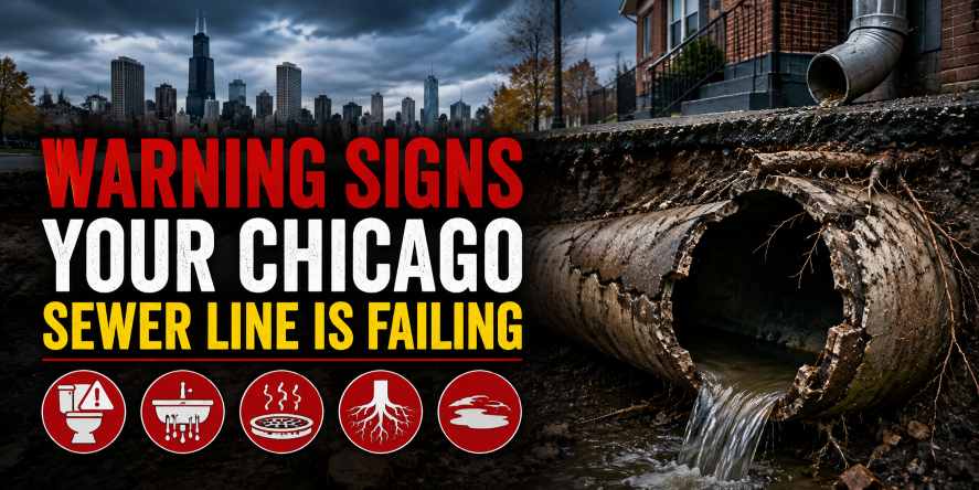 sewer line failing chicago