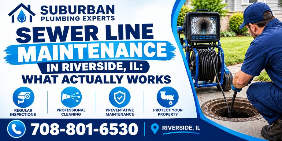 sewer line maintenance riverside illinois
