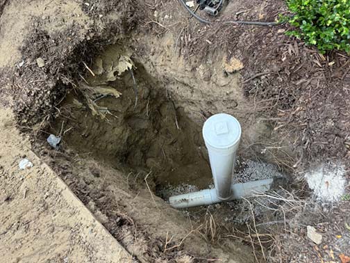 a sewer line being repaired in chicago