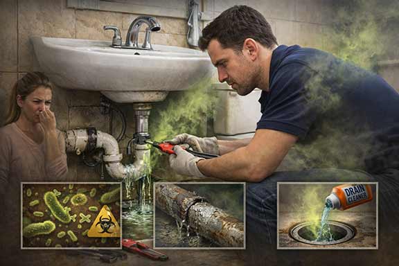 a plumber fixing plumbing in chicago