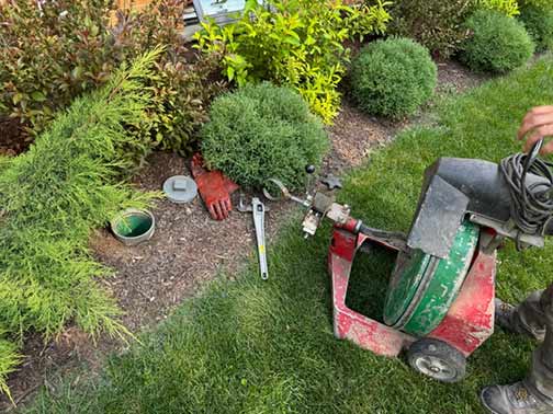 sewer rodding service in willow springs.