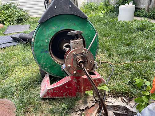 sewer rodding in orland park.