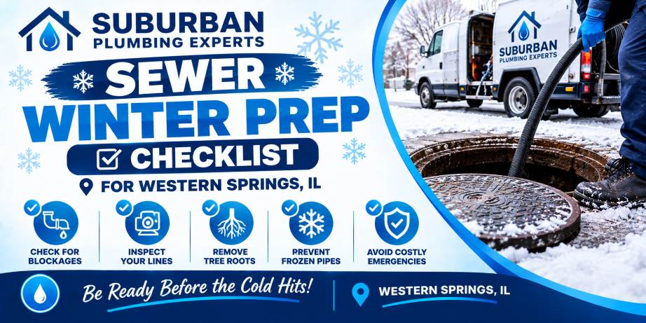 sewer winter prep western springs illinois