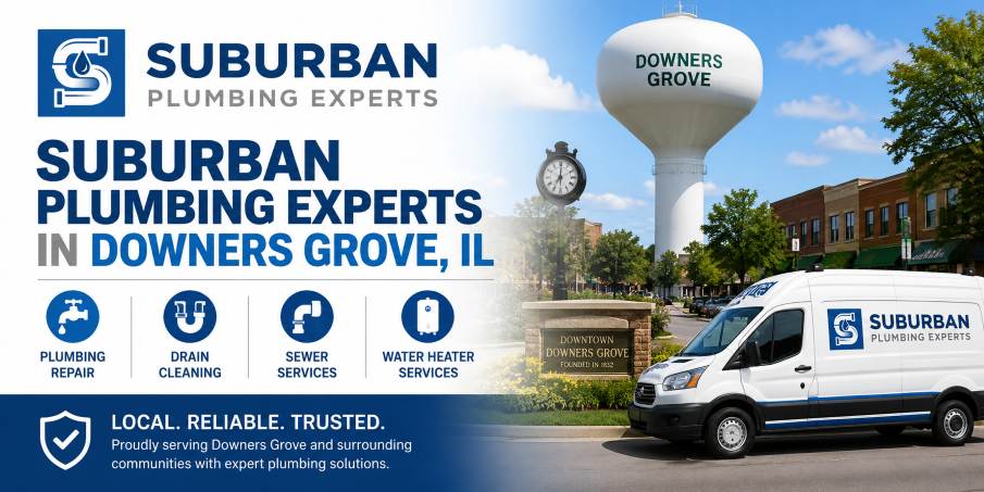 suburban plumbing experts downers grove illinois