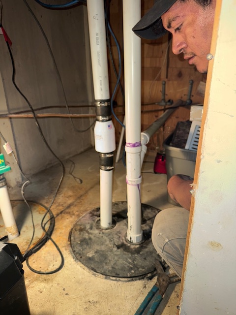 sump pump replacement
