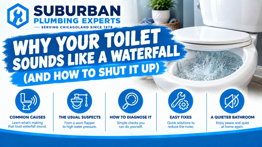 toilet sounds like waterfall