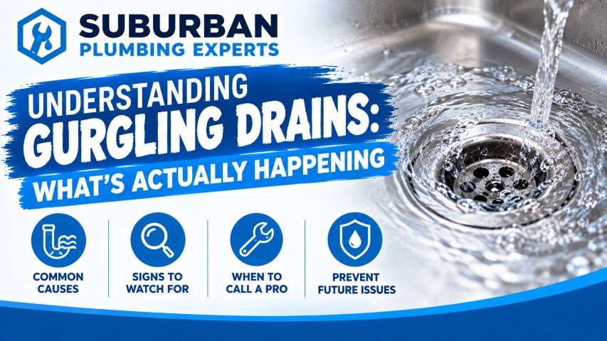 gurgling drains