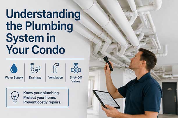 understanding the plumbing system in your condo