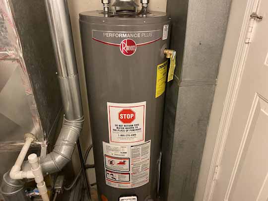 a water heater installation in brookfield, il