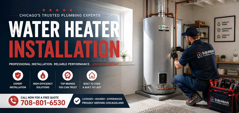 water heater installation chicago illinois