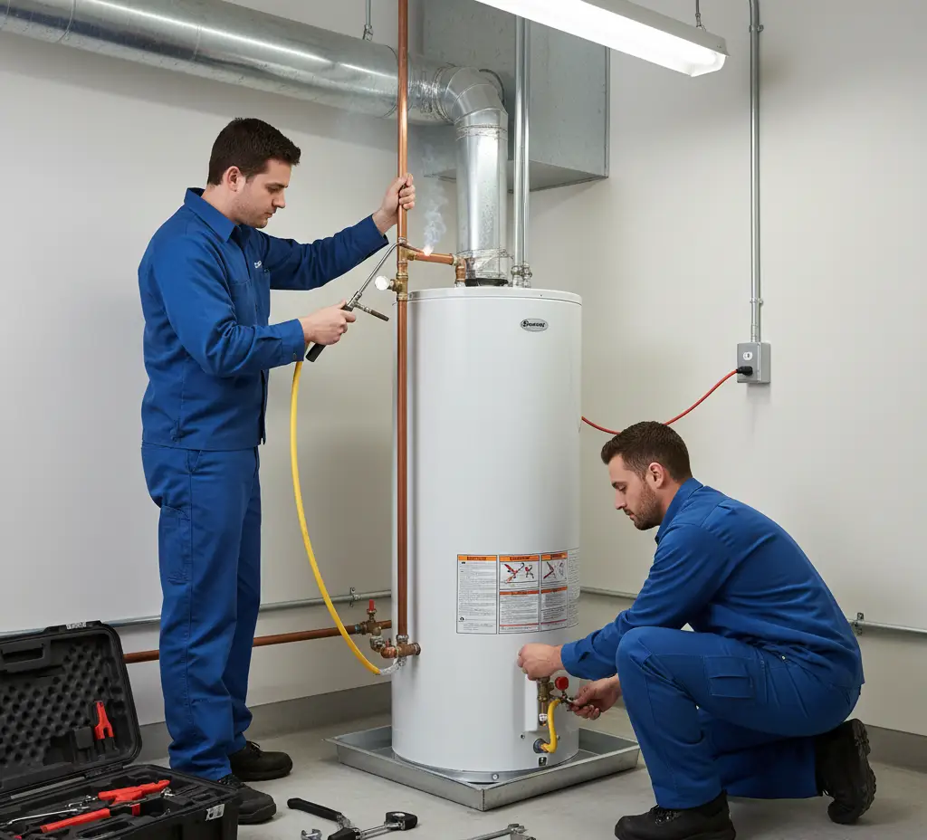 water heater installation near me