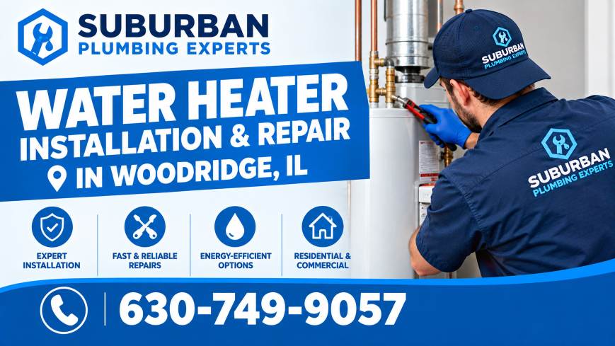 water heater installation repair woodridge illinois