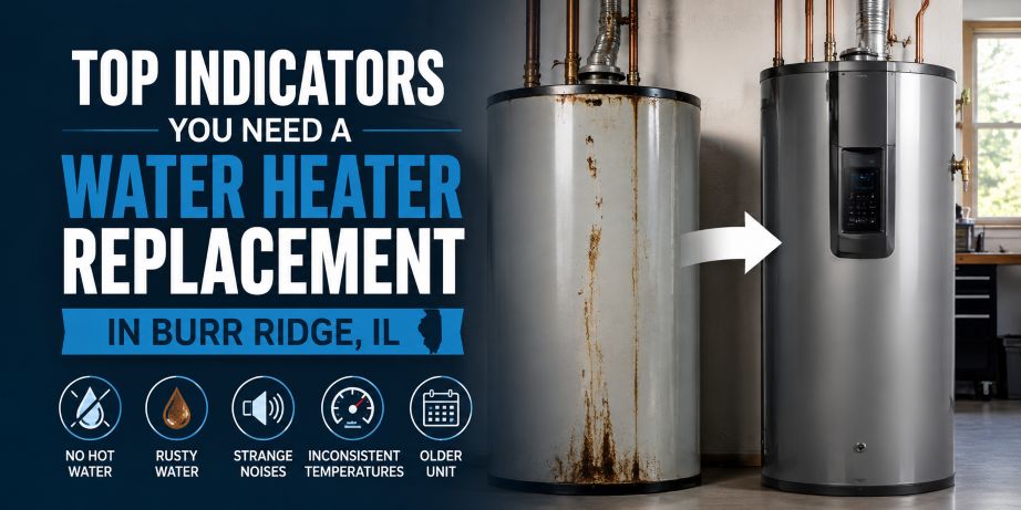 water heater replacement burr ridge illinois