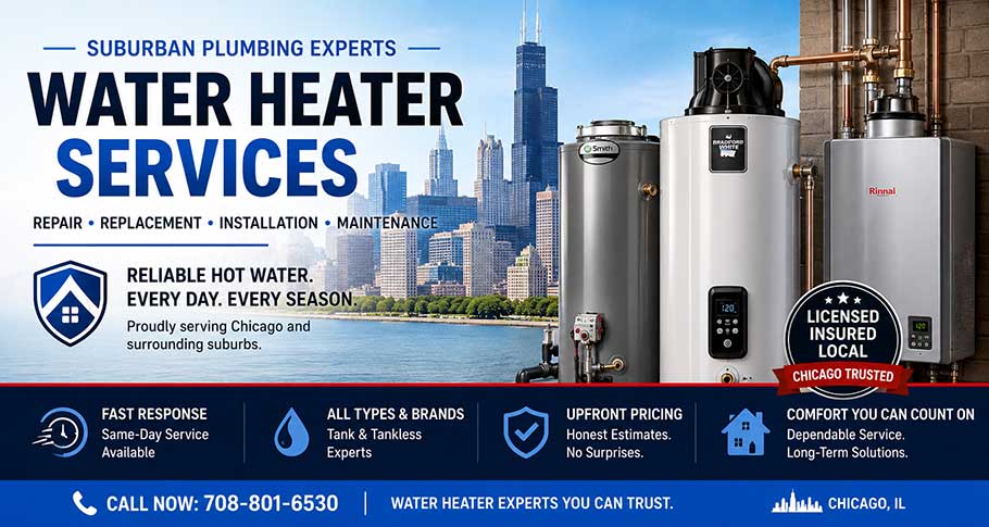 water heater services chicago illinois