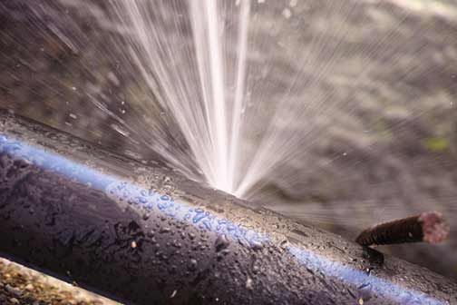 Identifying Main Water Line Leaks