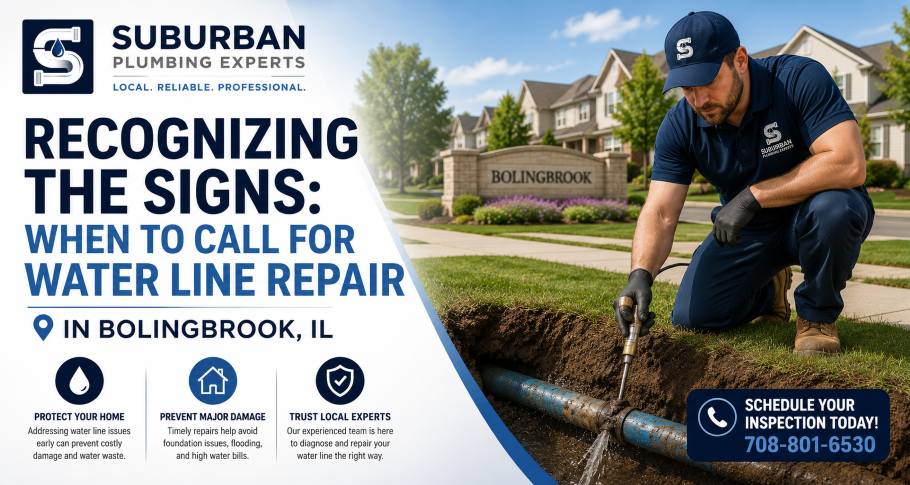 water line repair bolingbrook illinois