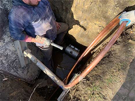 Water Line Repair and Installation