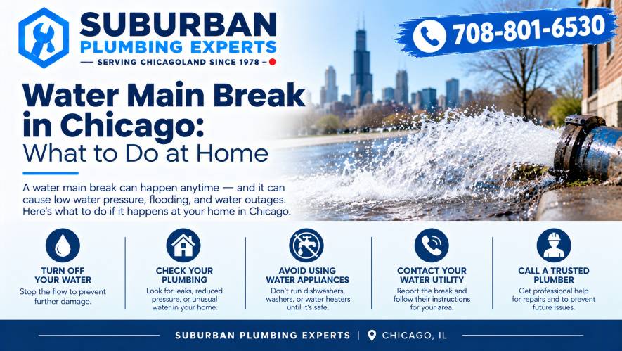 water main break chicago