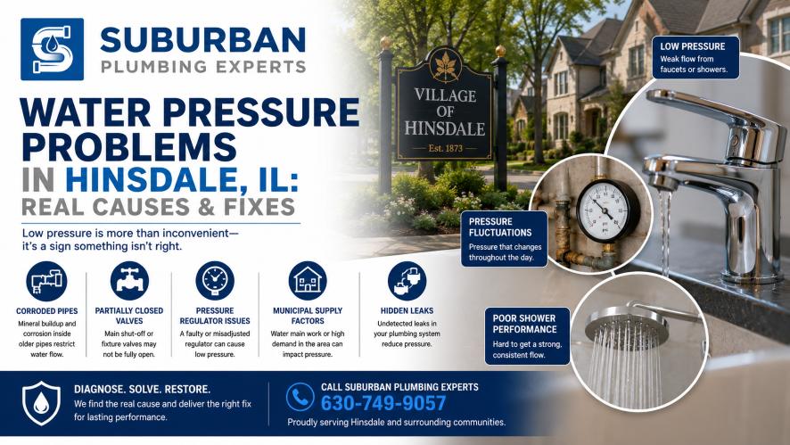 water pressure hinsdale illinois