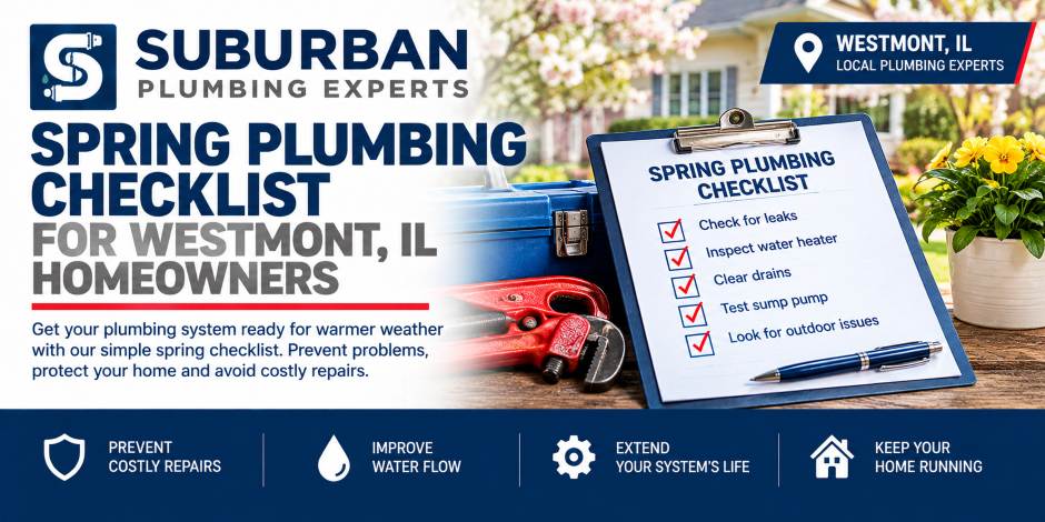 westmont illinois spring plumbing checklist